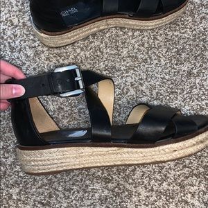 Black Espadrille Sandals